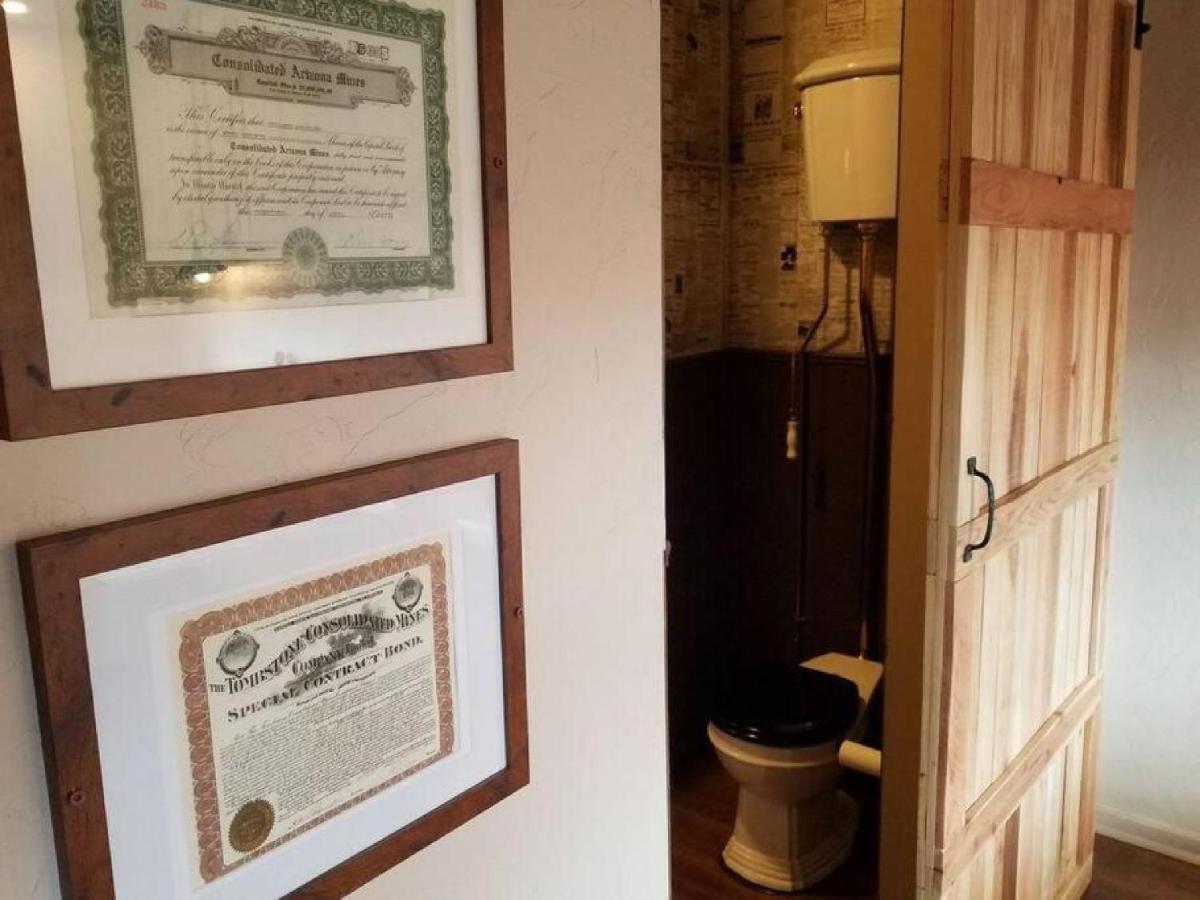 -Pet Friendly- Miners Cabin #6 - King Bed With Private Balcony Tombstone Luaran gambar